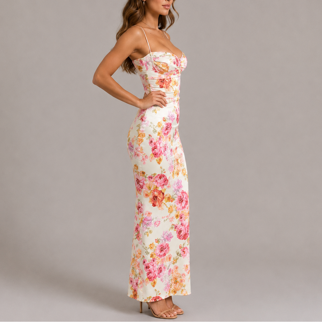 Vestido Longo Feminino Rosalie