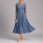 Vestido Midi Feminino Celine