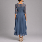 Vestido Midi Feminino Celine