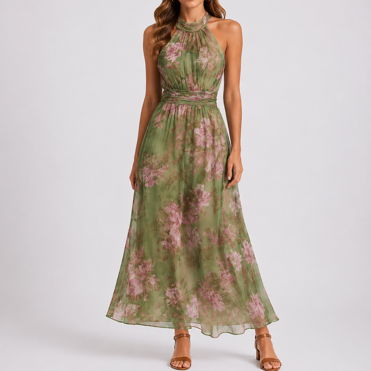 Vestido Longo Feminino Fiora
