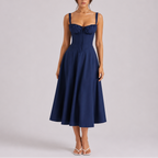 Vestido Midi Feminino Isabella