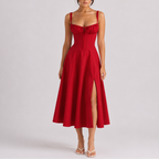 Vestido Midi Feminino Isabella
