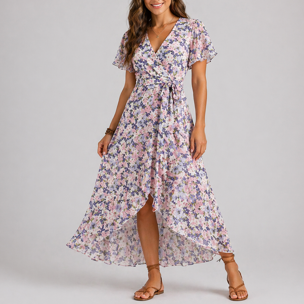 Vestido Midi Feminino Florence