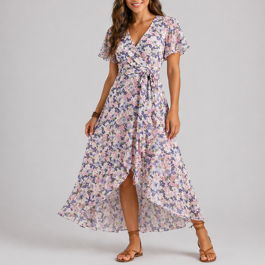 Vestido Midi Feminino Florence