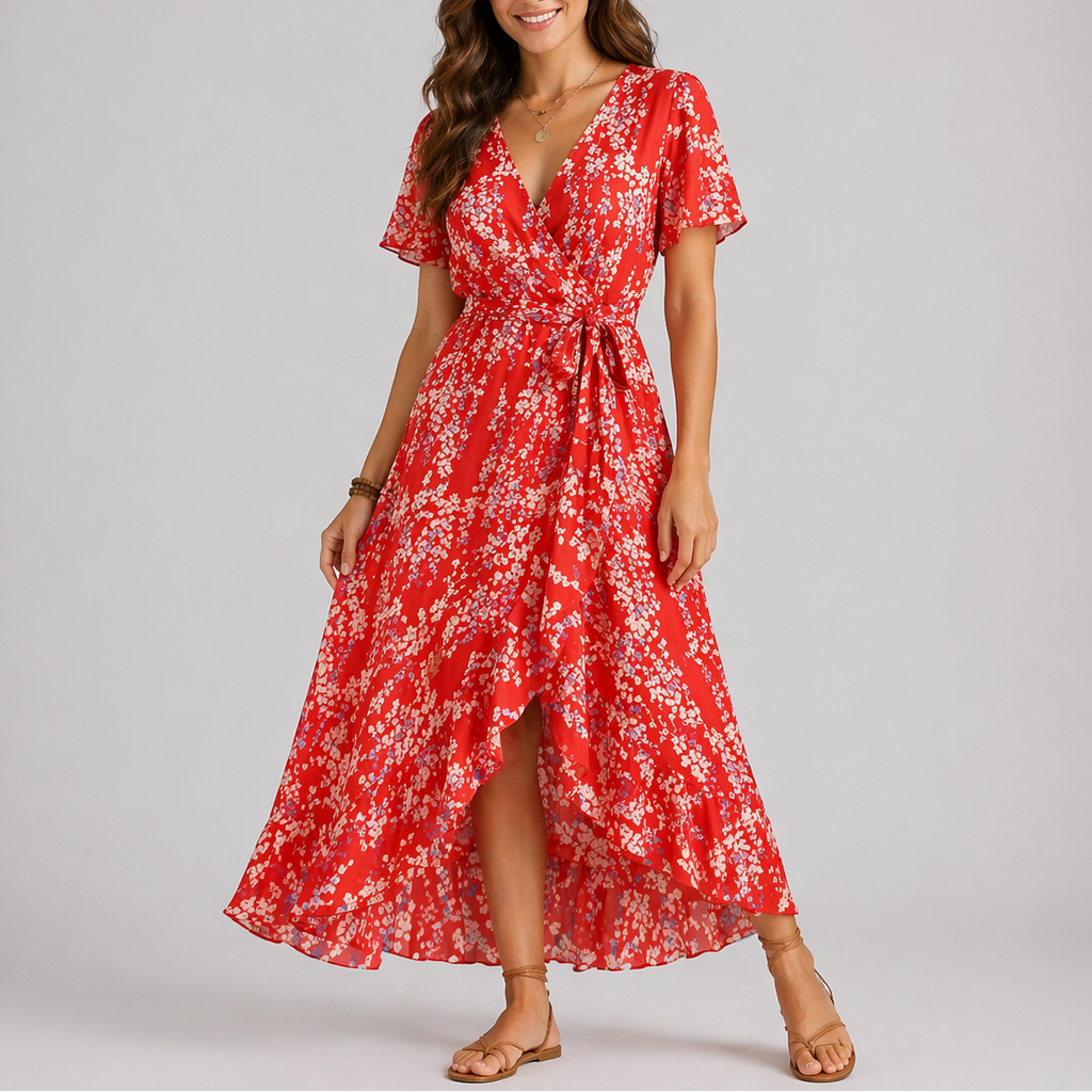 Vestido Midi Feminino Florence