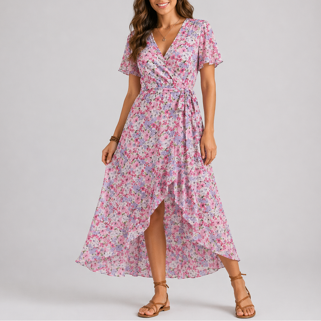 Vestido Midi Feminino Florence