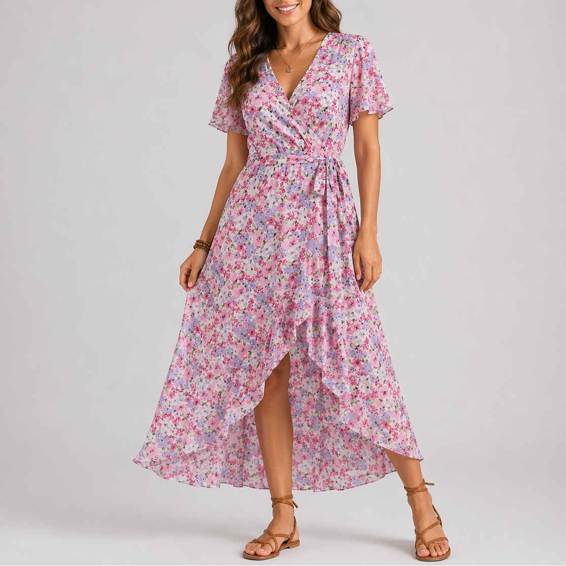 Vestido Midi Feminino Florence