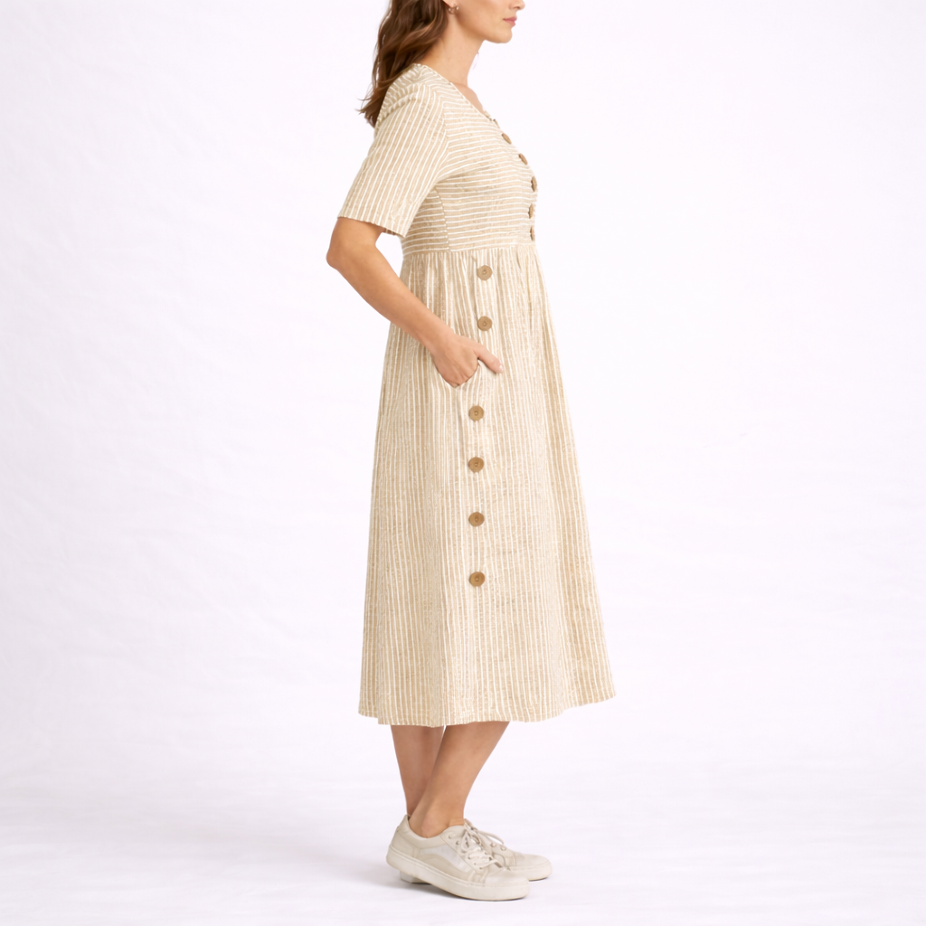 Vestido Midi Feminino Celestine
