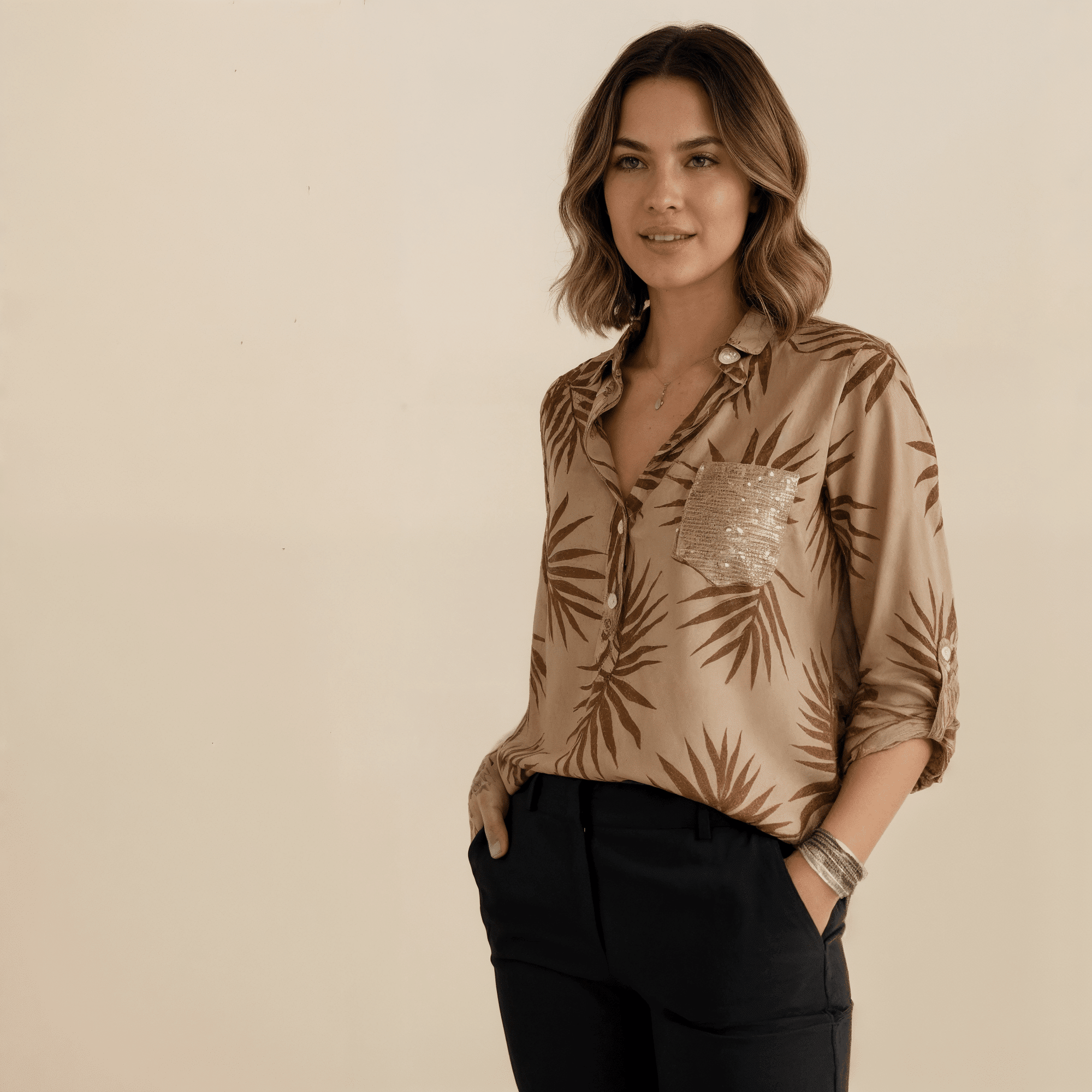Camisa Feminina Marine