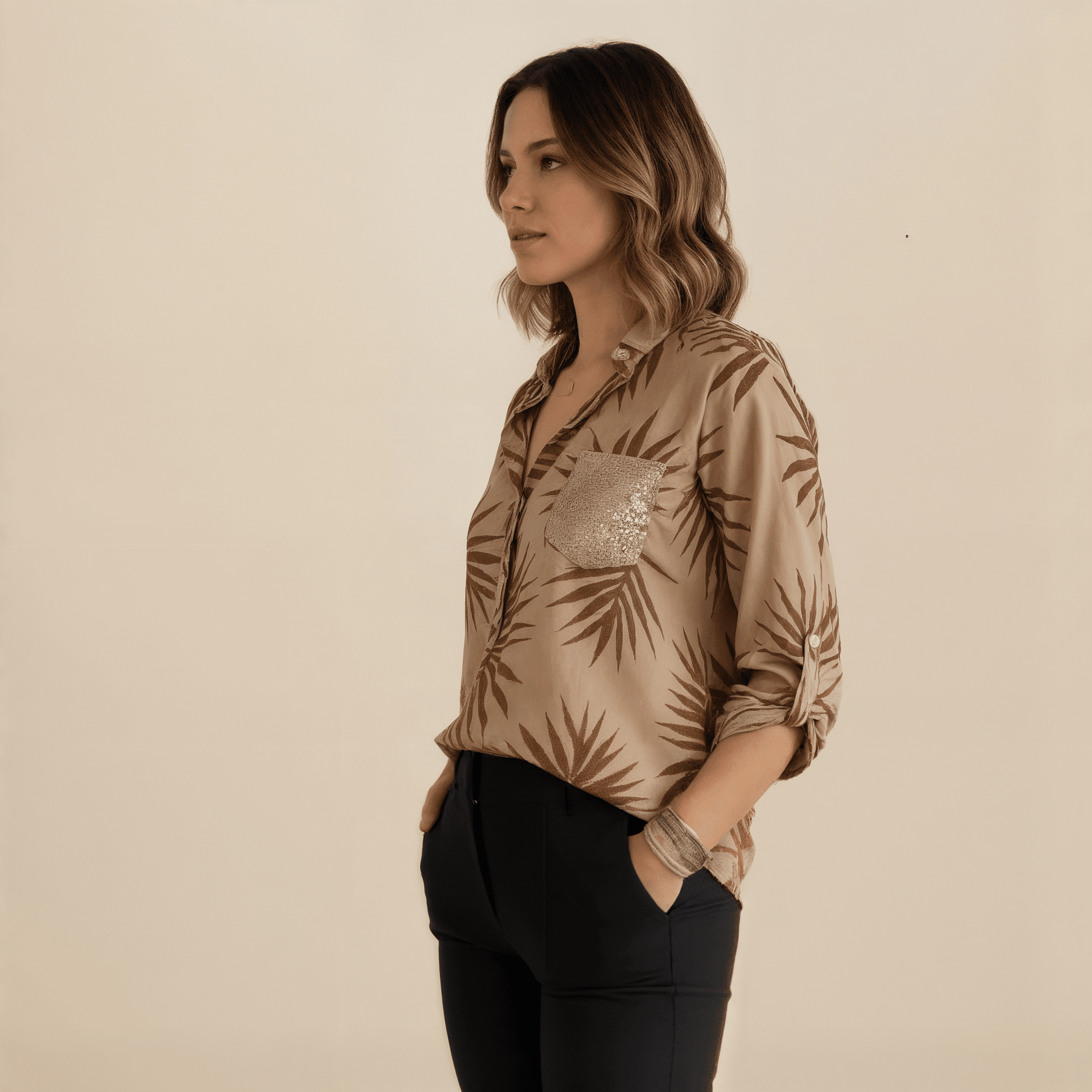 Camisa Feminina Marine