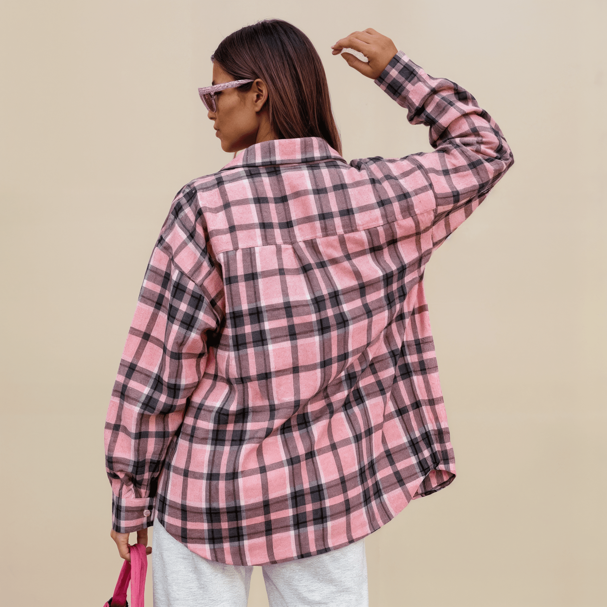 Camisa Feminina Xadrez Madri