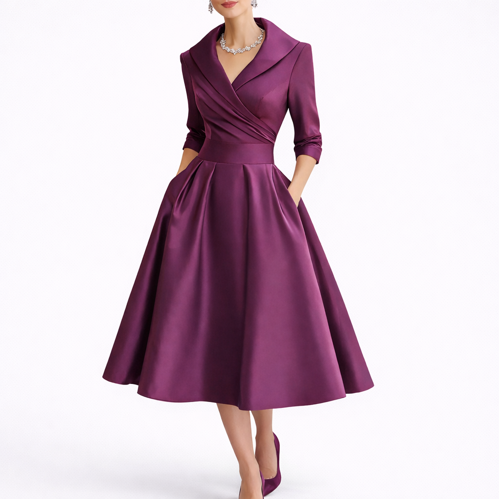 Vestido Midi Feminino Évora