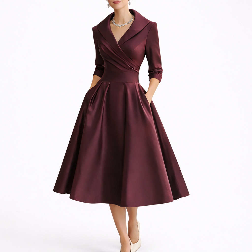 Vestido Midi Feminino Évora