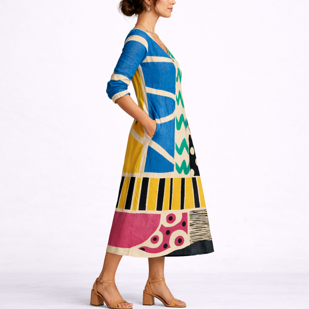 Vestido Midi Feminino Siena