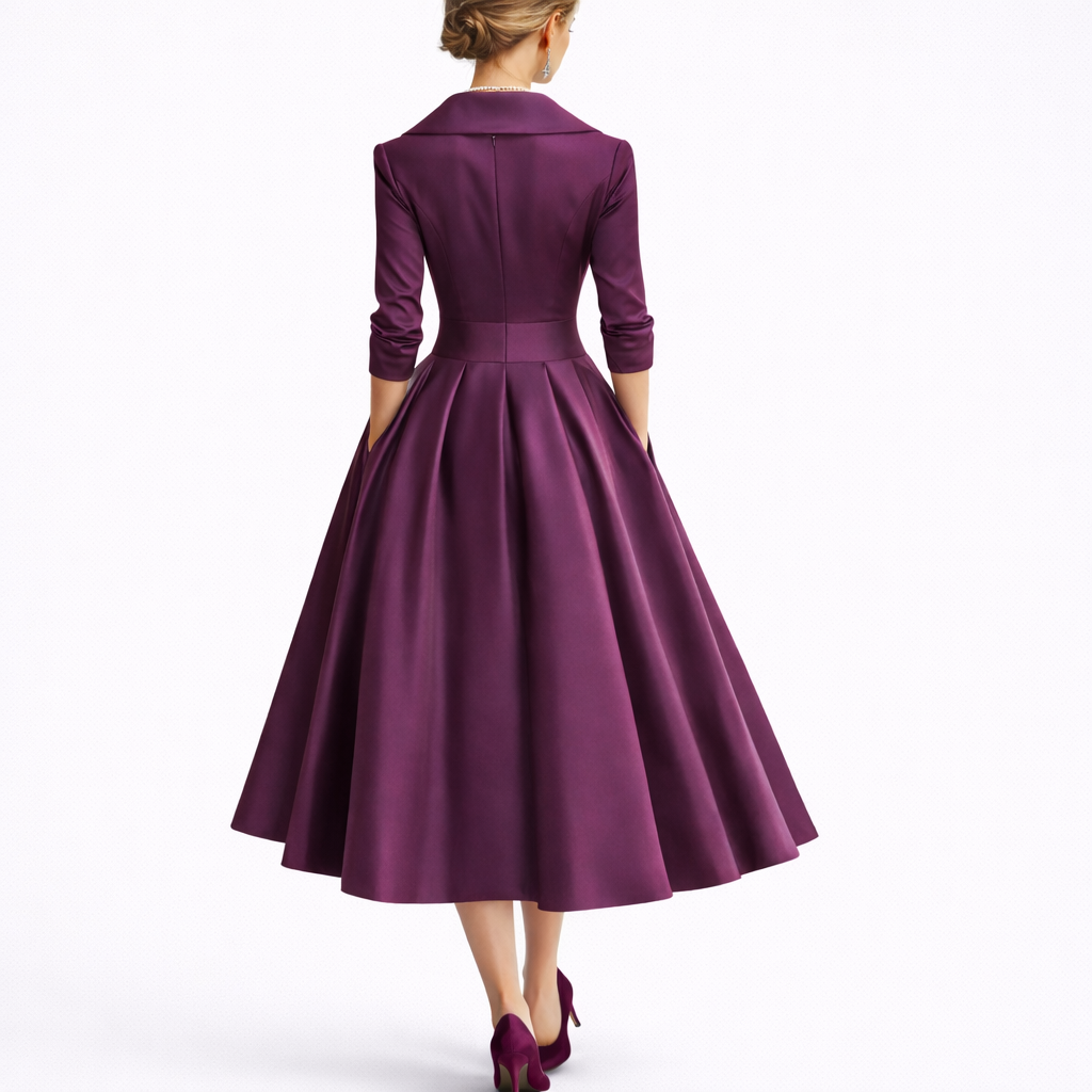 Vestido Midi Feminino Évora