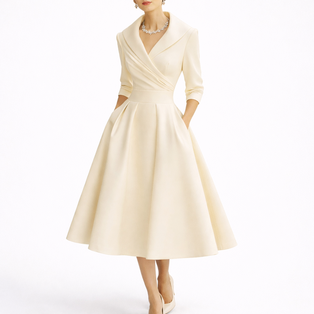Vestido Midi Feminino Évora