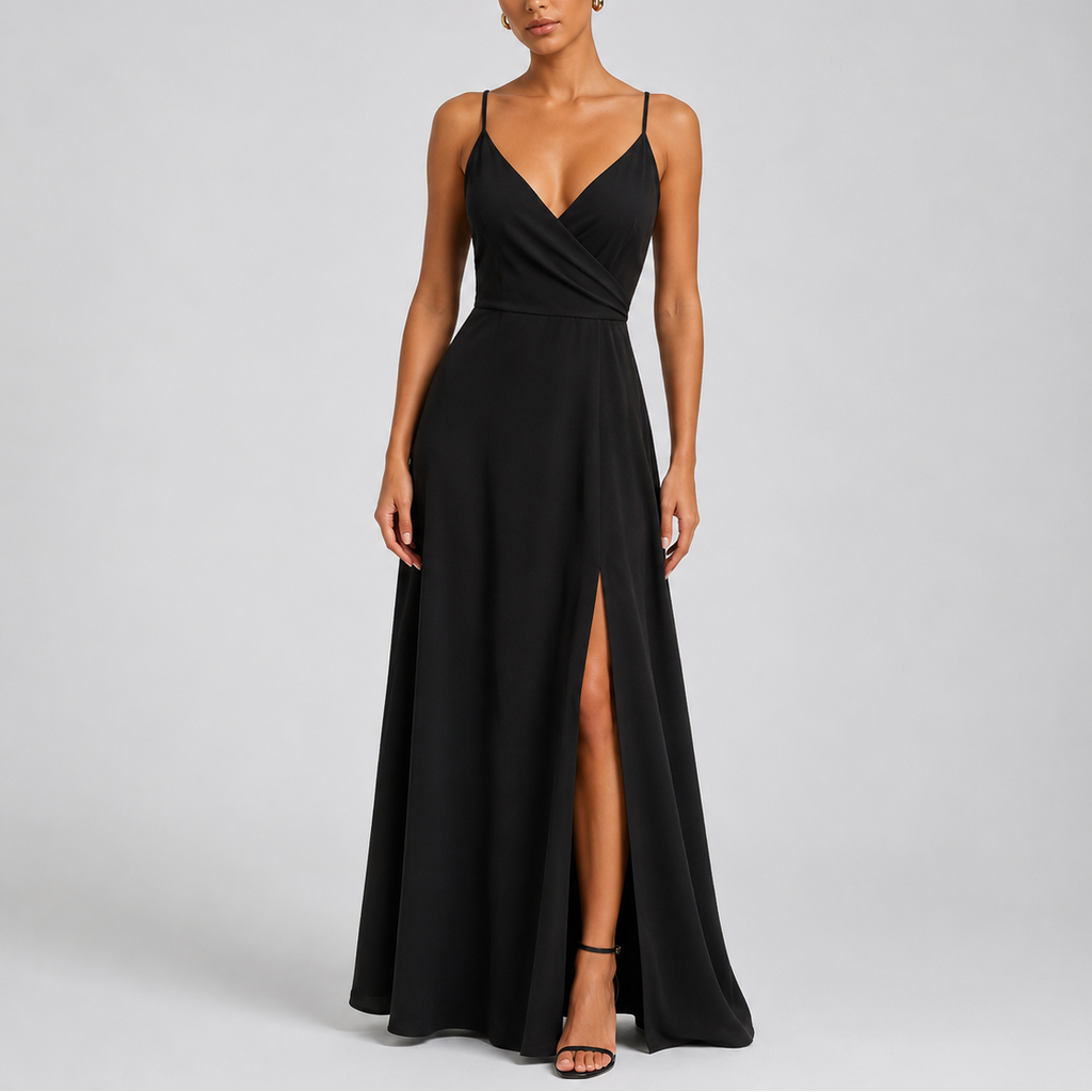 Vestido Longo Feminino Vivienne